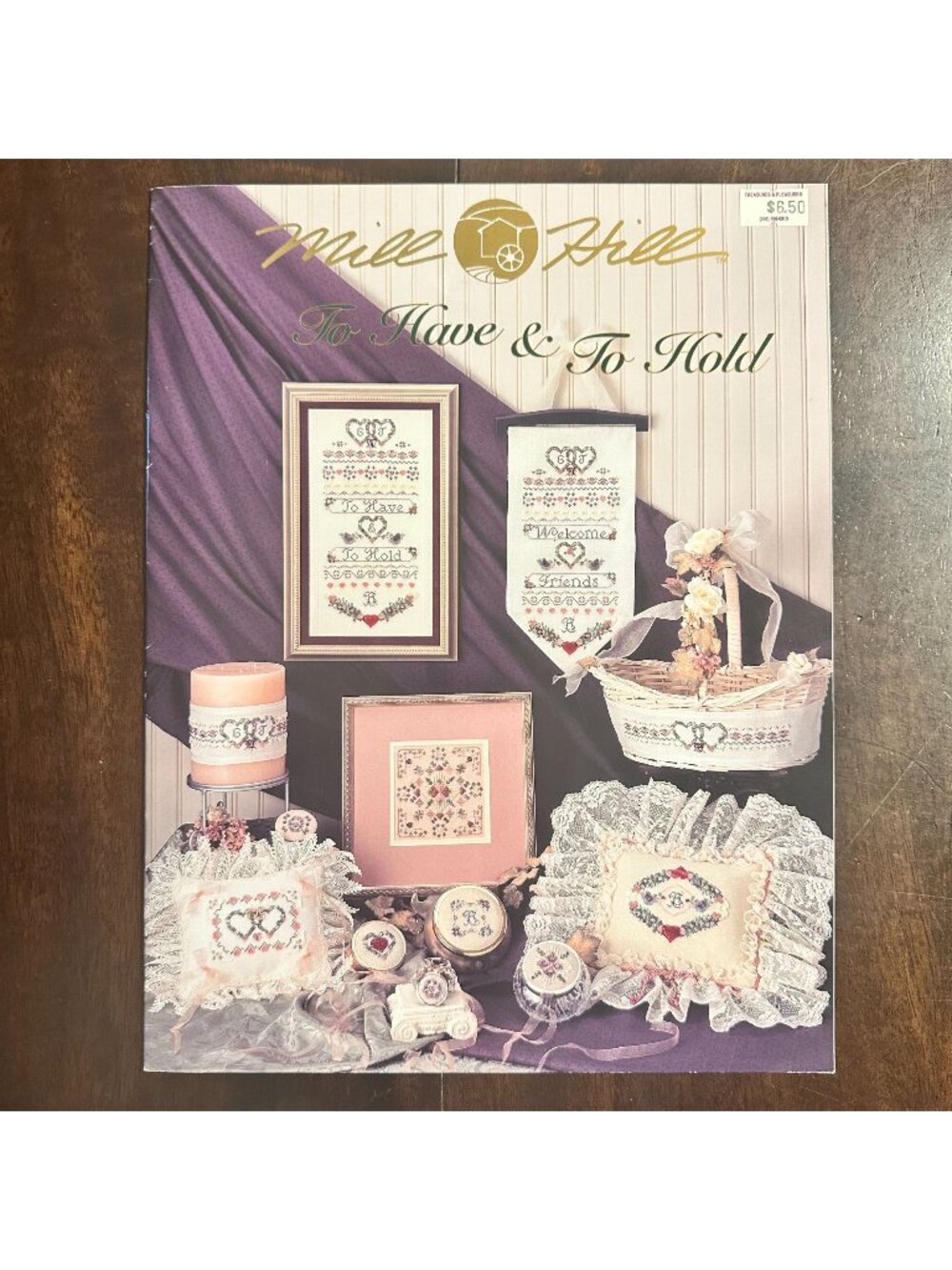Mill Hill To Have & To Hold Cross Stitch Patterns Booklet Wedding